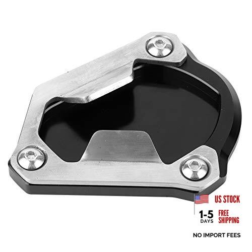 Motorcycle Kickstand Pad, Footside Enlarge Plate Support Accessory Compatible