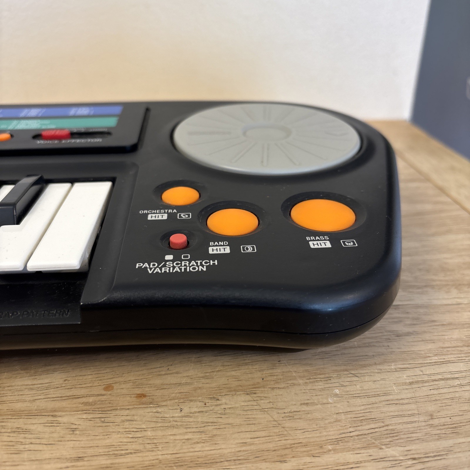 Vintage 1991 Casio Rapman Rap-1 Electronic Keyboard Voice Effector Working READ