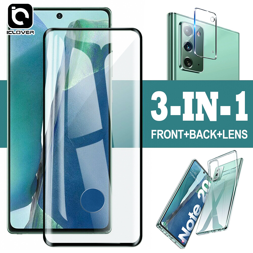 Fr Samsung Galaxy Note 20 Ultra Tempered Glass Camera Lens+Screen Protector+Case