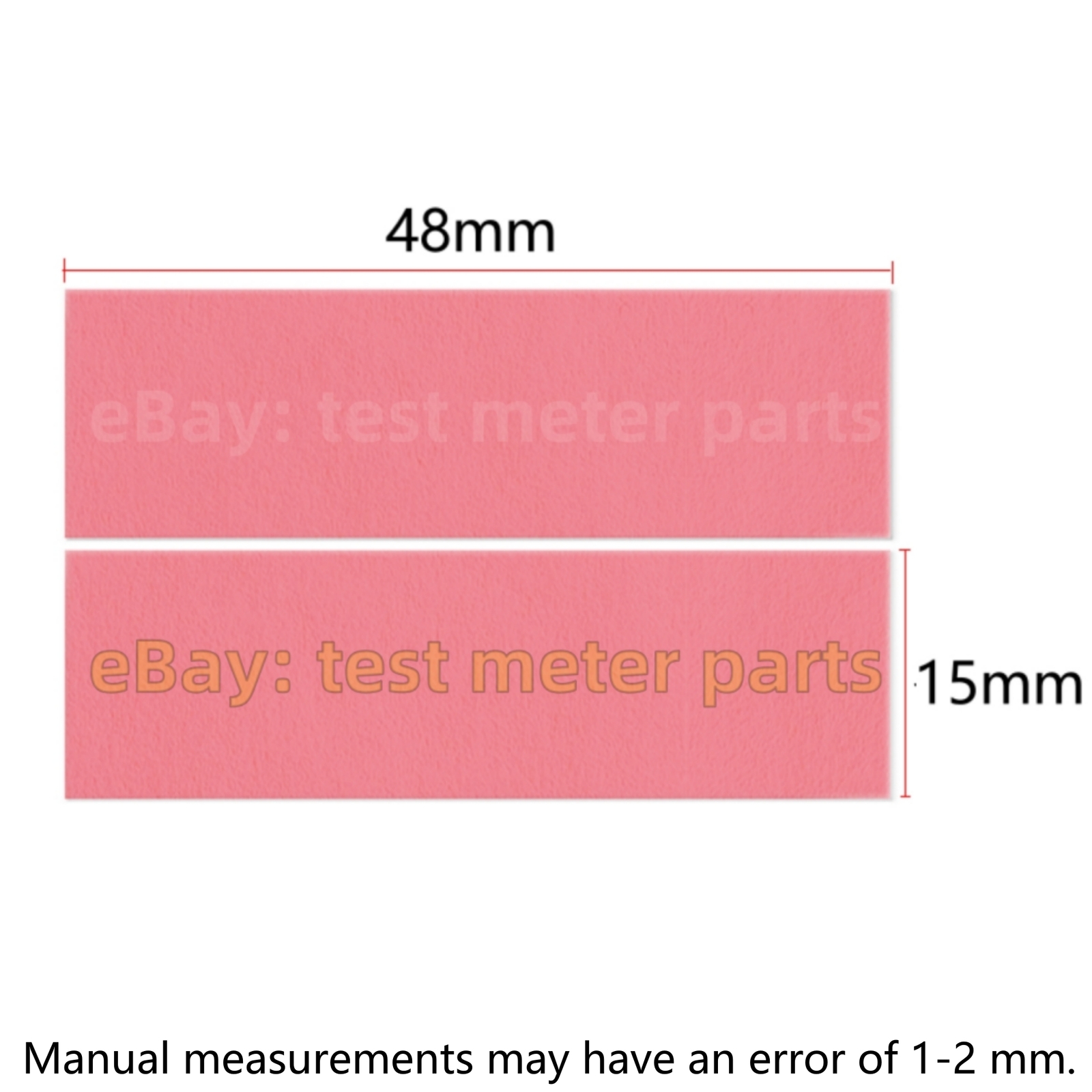 LCD Display Connector Kits For Fluke 23 Multimeter Elastomer Rubber Strips Part