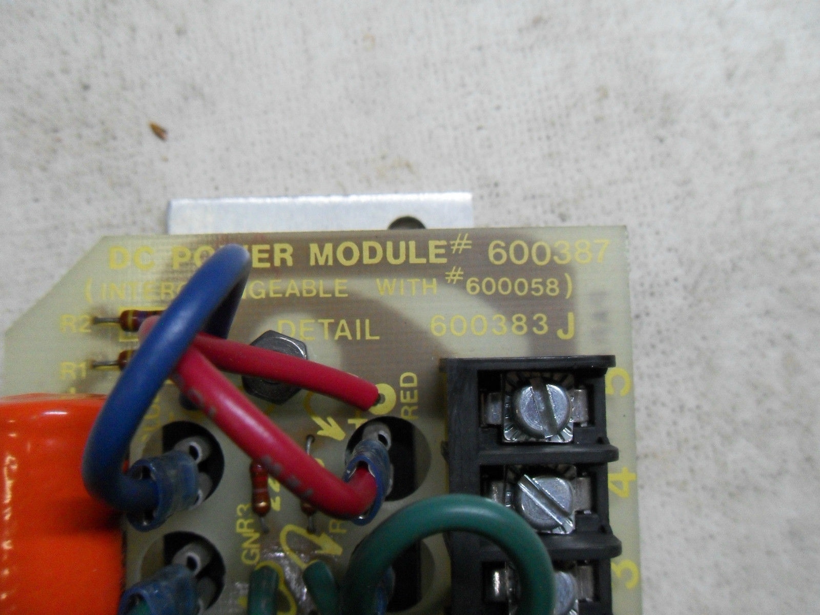 Parametrics 600387 Power Module DC