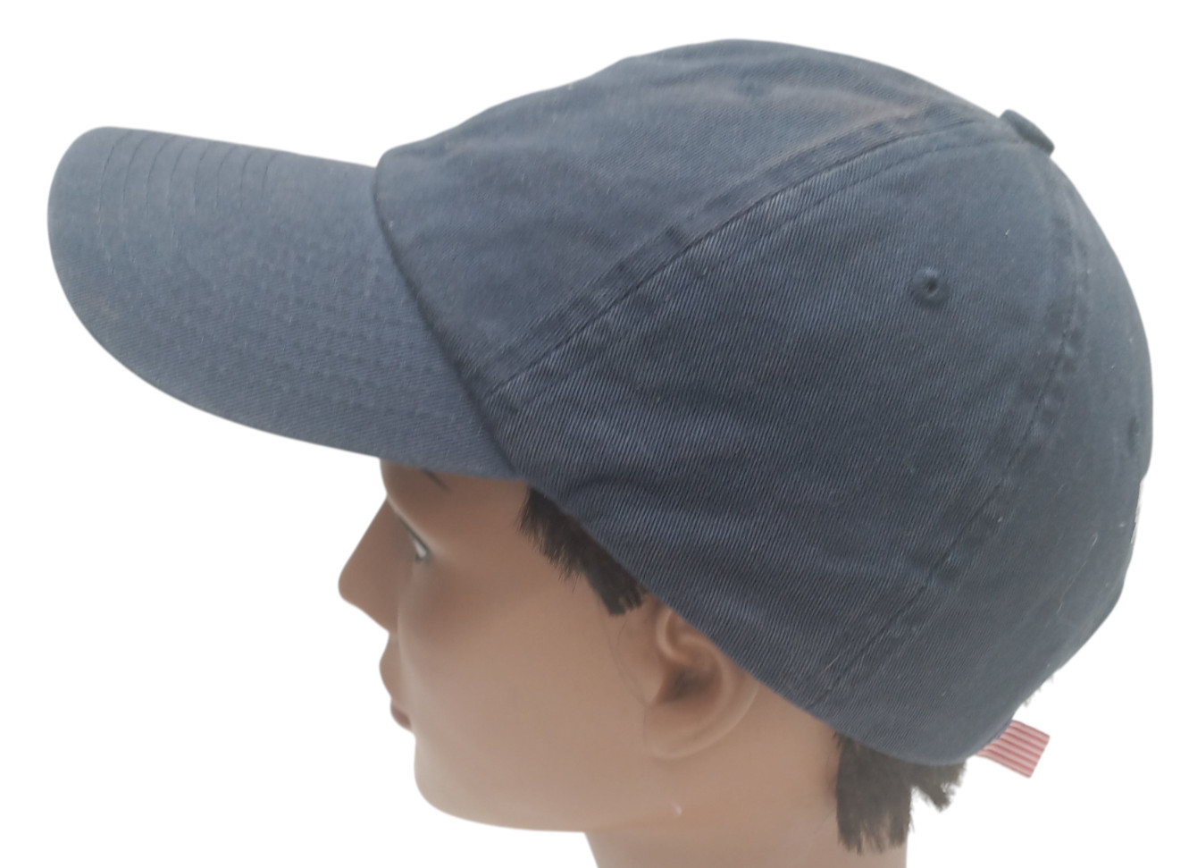 PUBLIC Country Club Black Hat Cap Adjustable Gold Embroidered Flagstick USA Made