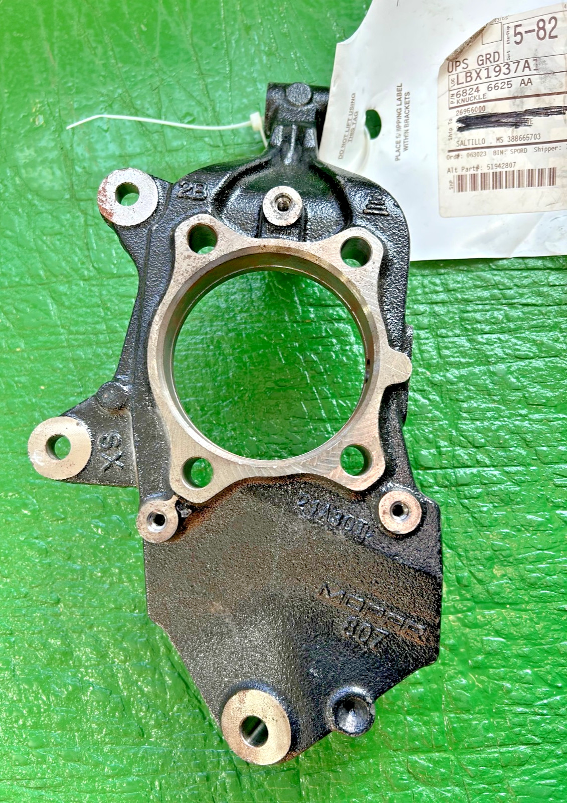 Mopar 68246625AA Suspension Knuckle, Left 2015-2021 Mopar, No Label, New Genuine