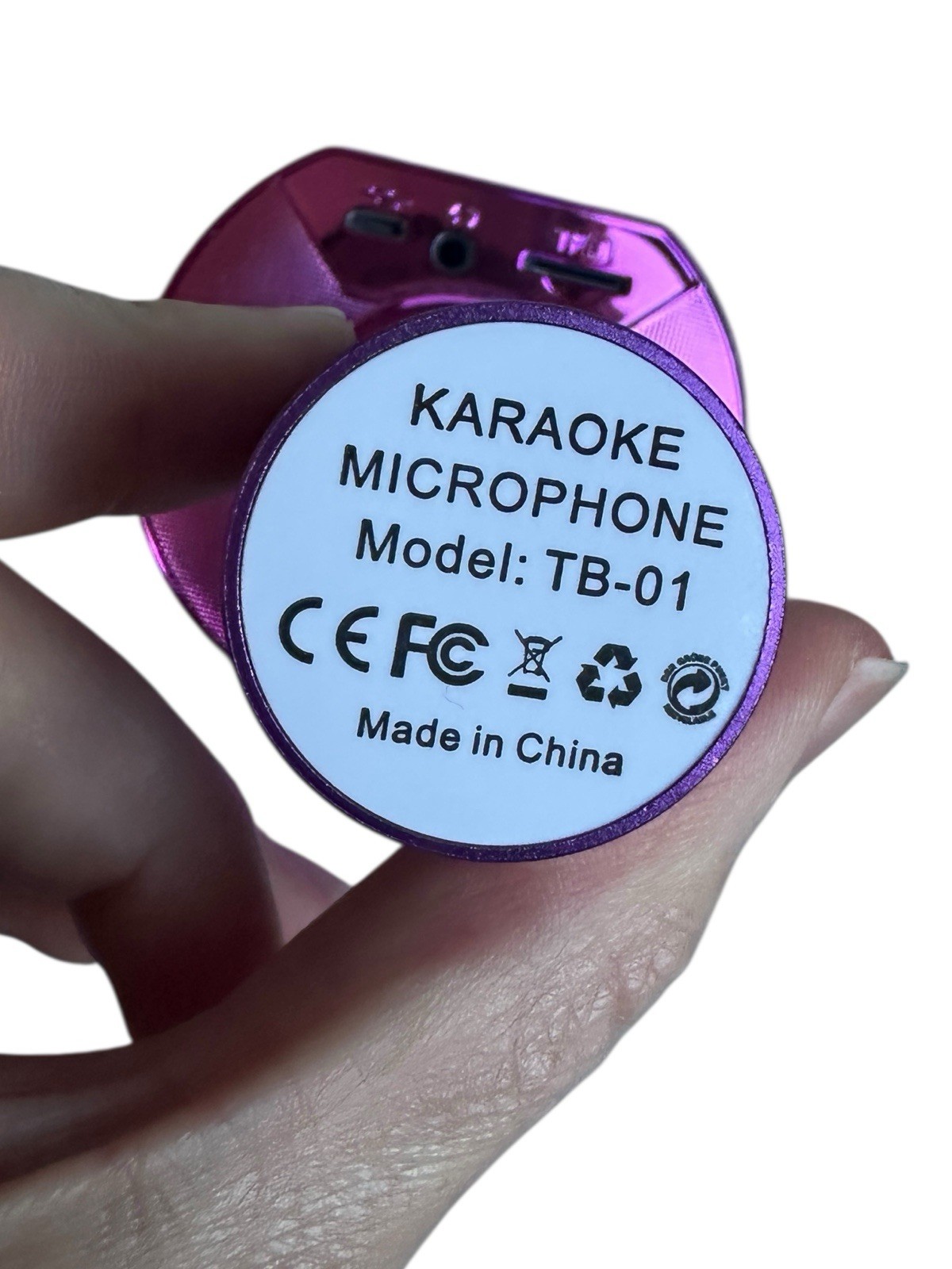 Karaoke Microphone Wireless Bluetooth Speaker Handheld Portable Singing