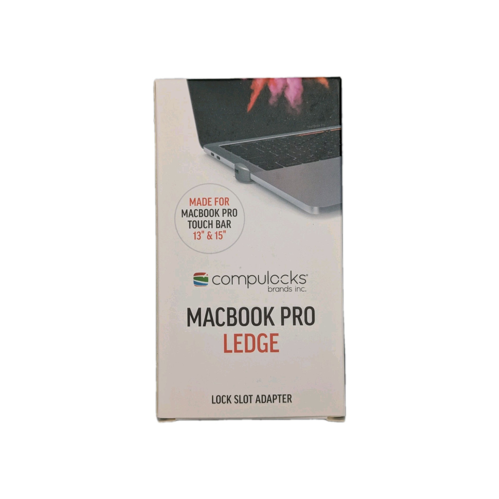 Maclocks MBPRLDGTB01KL Security Laptop Ledge Lock Adapter with Keyed Cable Lo...