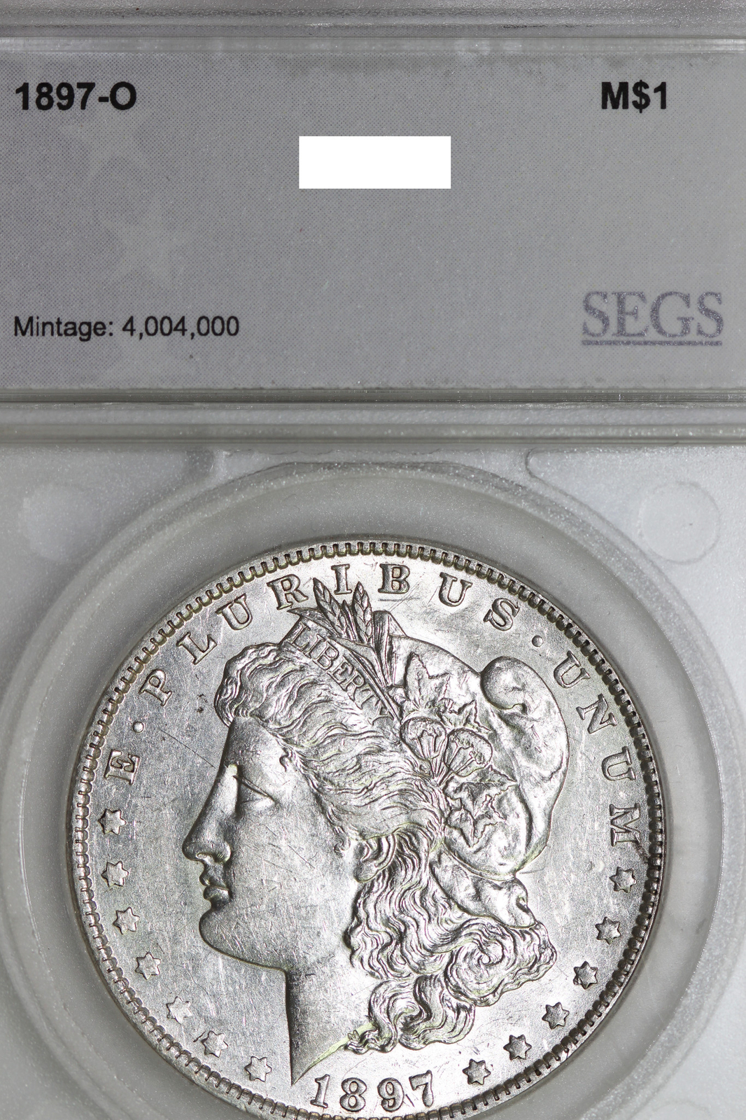 One Key Date 1897-O Morgan Silver Dollar - About Uncirculated (DEAN)