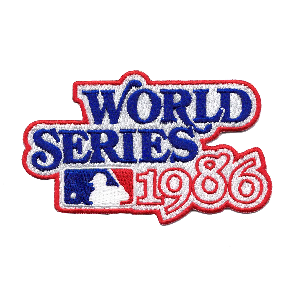 New York Mets vs. Boston Red Sox MLB 1986 World Series Logo Jersey Sleeve Patch