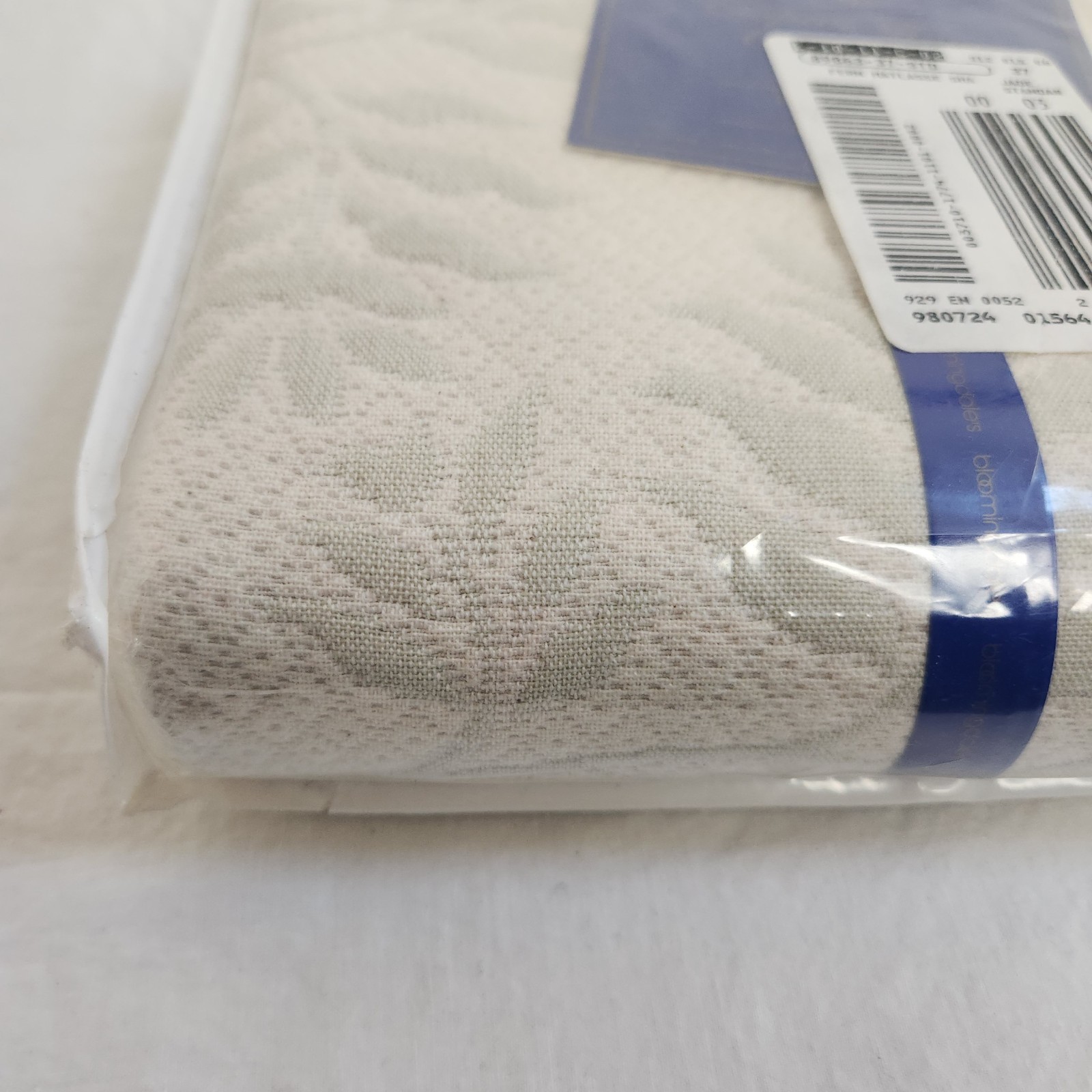 NEW Bloomingdale's Empire Home Fern Cotton Standard Pillow Sham Jade Green Leaf