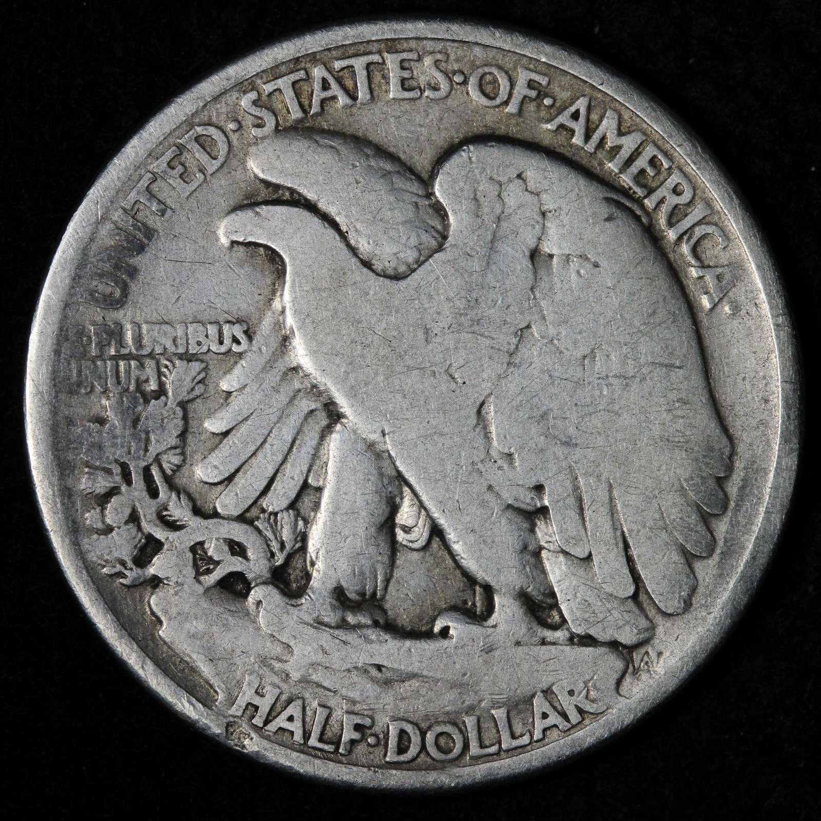 1921 Walking Liberty Silver Half Dollar VG E358 TRUBK