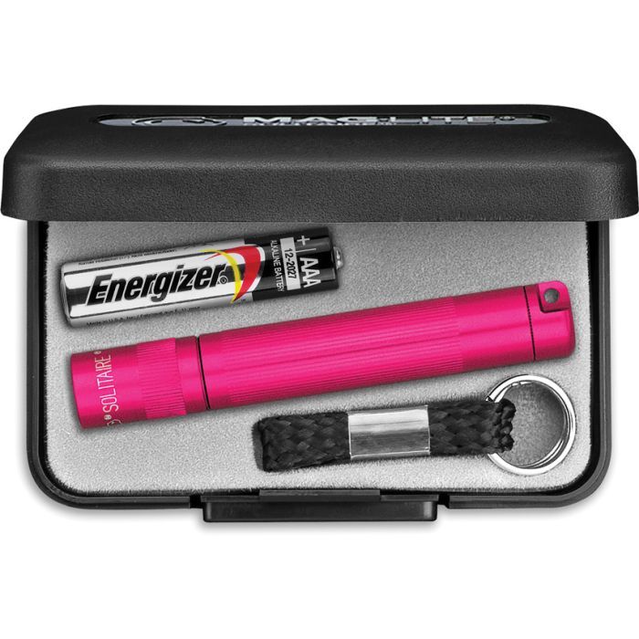 Mag-Lite Solitaire Mini Flashlight Resists Water/Impact USA-Made