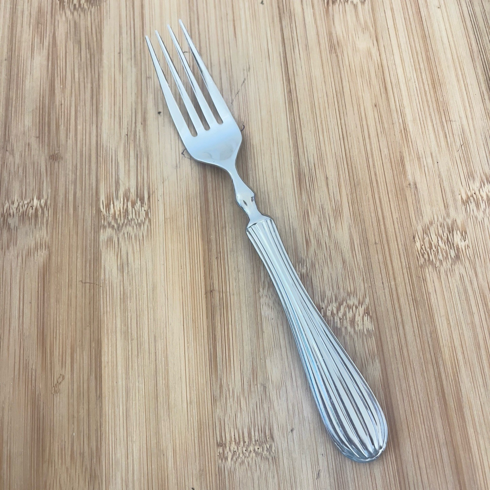 Pfaltzgraff 18/10 Stainless Ridges KAYLA Round Tip SALAD FORK 7.25"