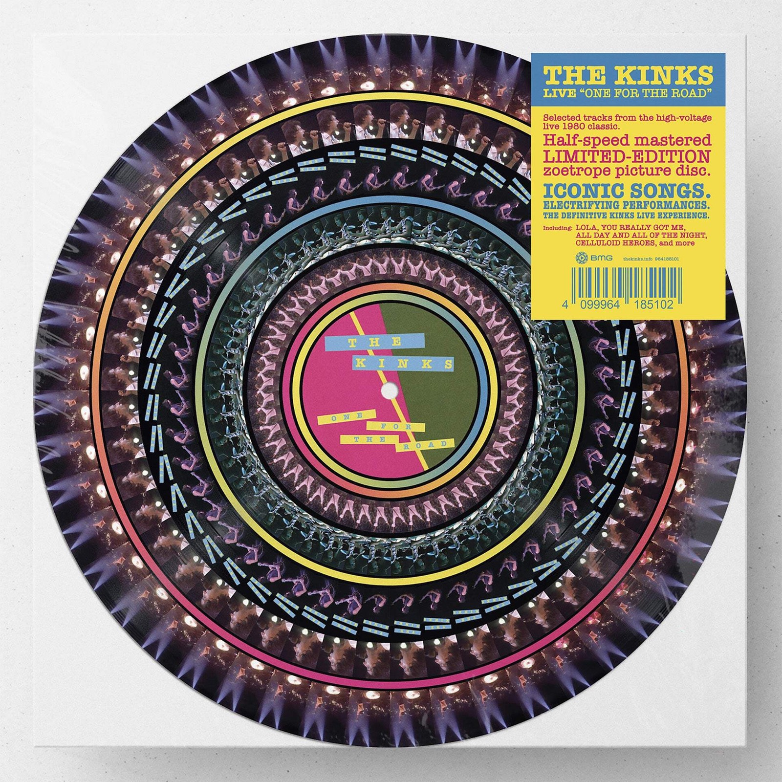 The Kinks - One for the Road (Live) - Indie Zoetrope Picture Disc LP