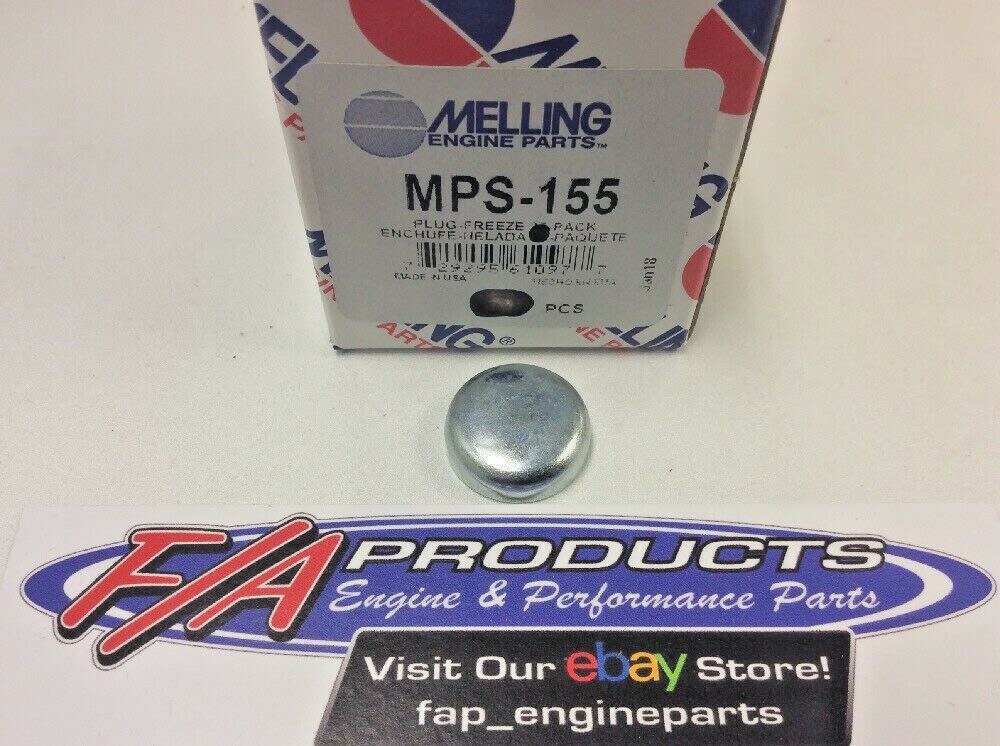Melling MPS-155 13/16" Steel Shallow Engine Expansion Plug Cup Freeze Out Plugs