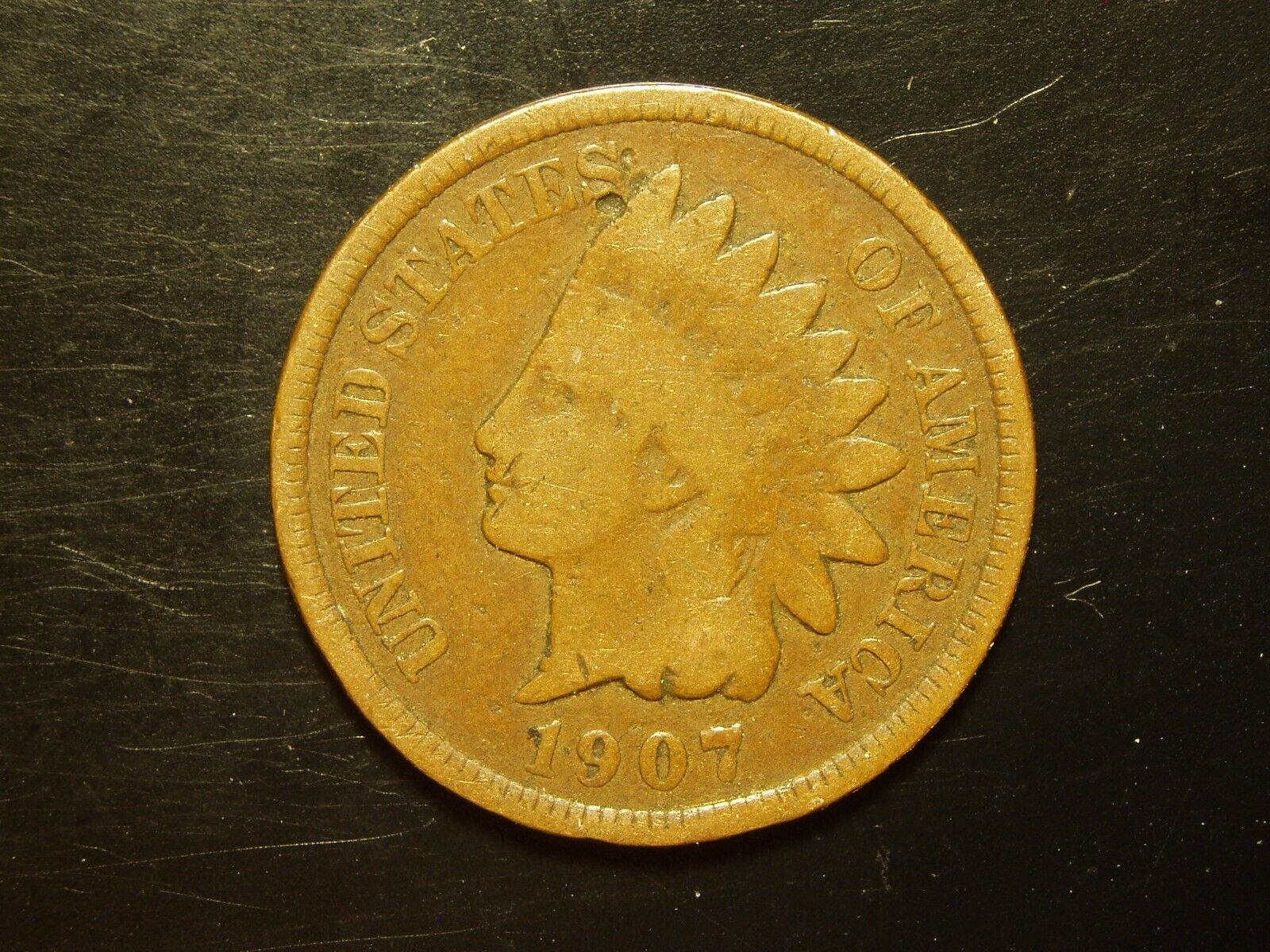 1907 INDIAN HEAD CENT #3