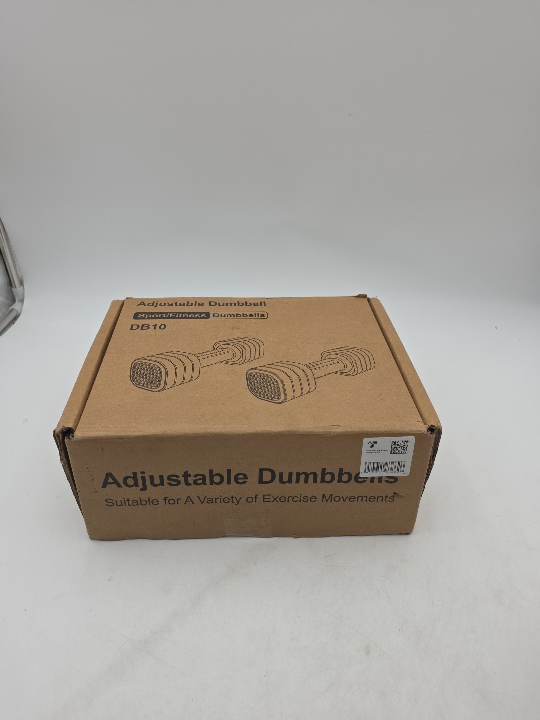 Zempox Adjustable Dumbbell Set 2lb-5lb 4in1 Free Weights for Women Black