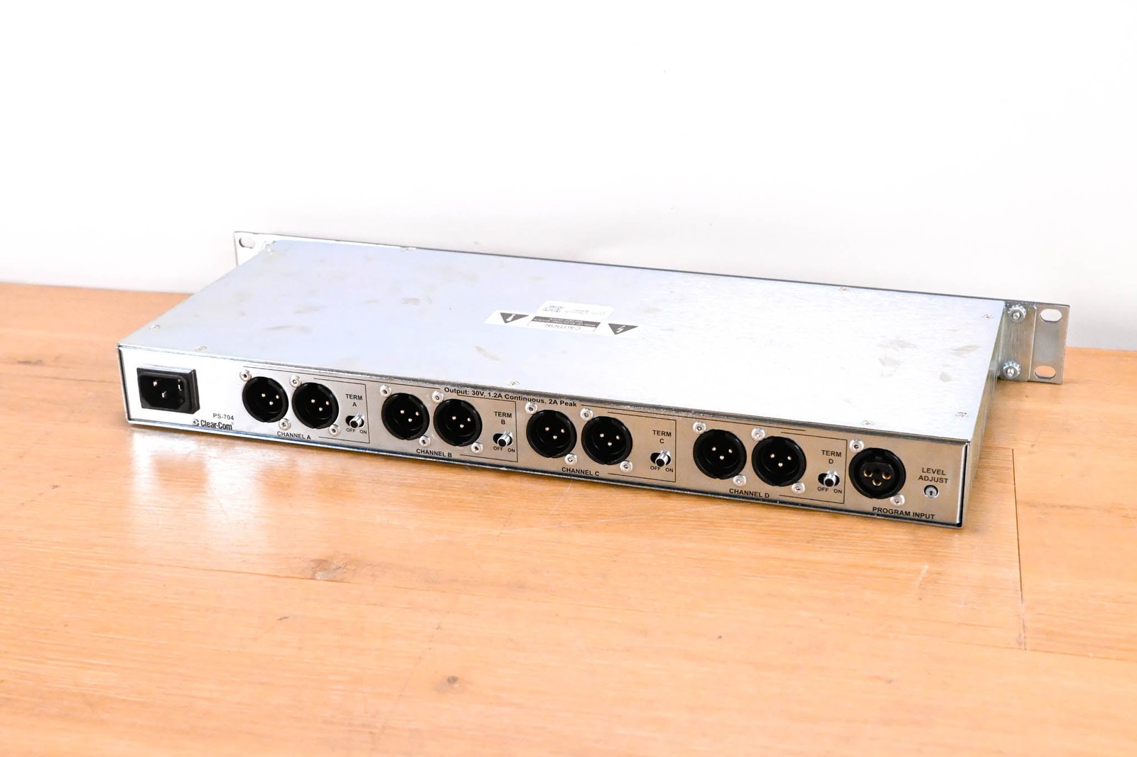 Clear-Com Encore PS-704 4-Channel Intercom Power Supply CG01QKM