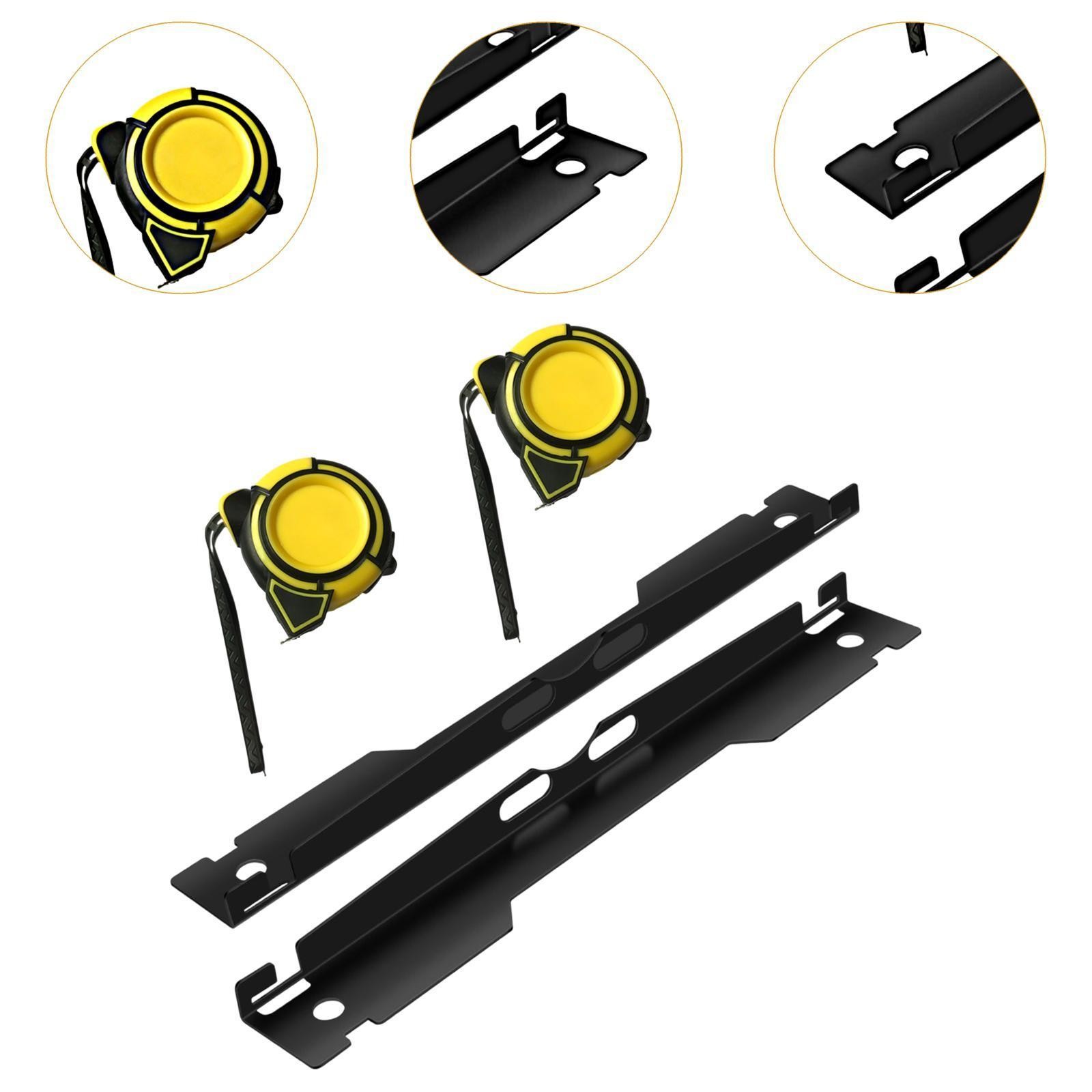 2Pcs Wheel Alignment Tool Toe Alignment Plate with Tape Spare Parts High