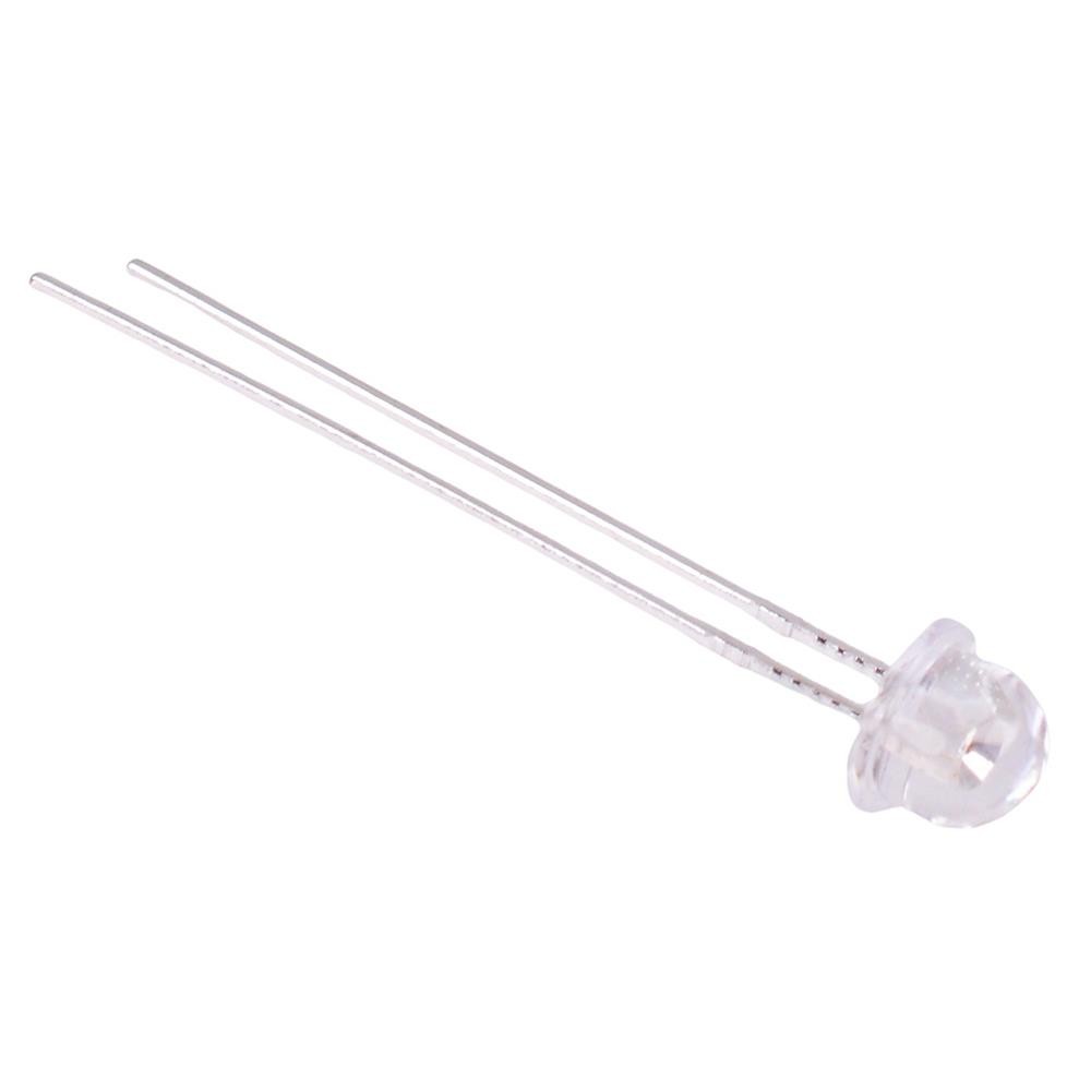 50 x Red 5mm Wide Angle Clear LED 460mcd 100°