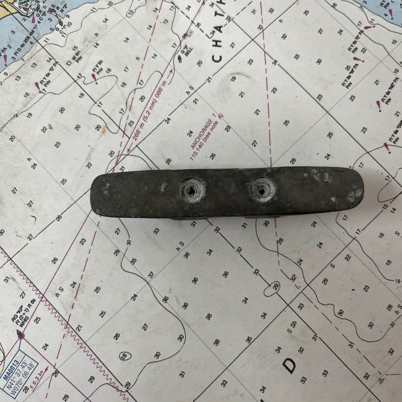 4" Aluminum Deck Cleat