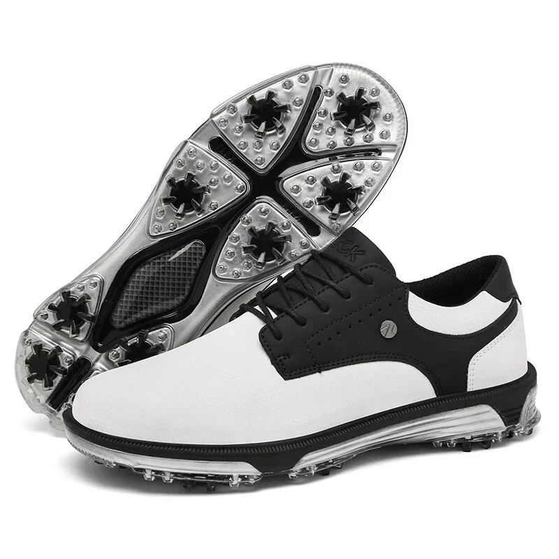 Golf Shoes Men Waterproof Breathable Gym Sneakers Sports Slip-onTraining Shoes