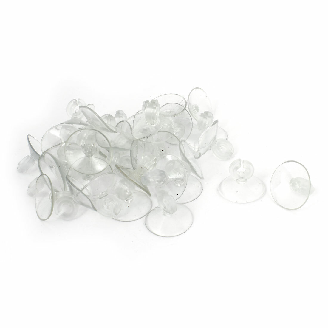 40 Pcs Aquarium Fish Tank Suction Cups Suckers Clips for 6mm Air Line Tube Pipe