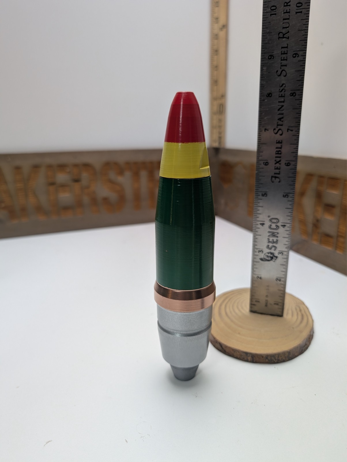 3D Printed 40mm MK2 Bofors L60 HE-I-T DI-SD Replica - Plastic - Fake
