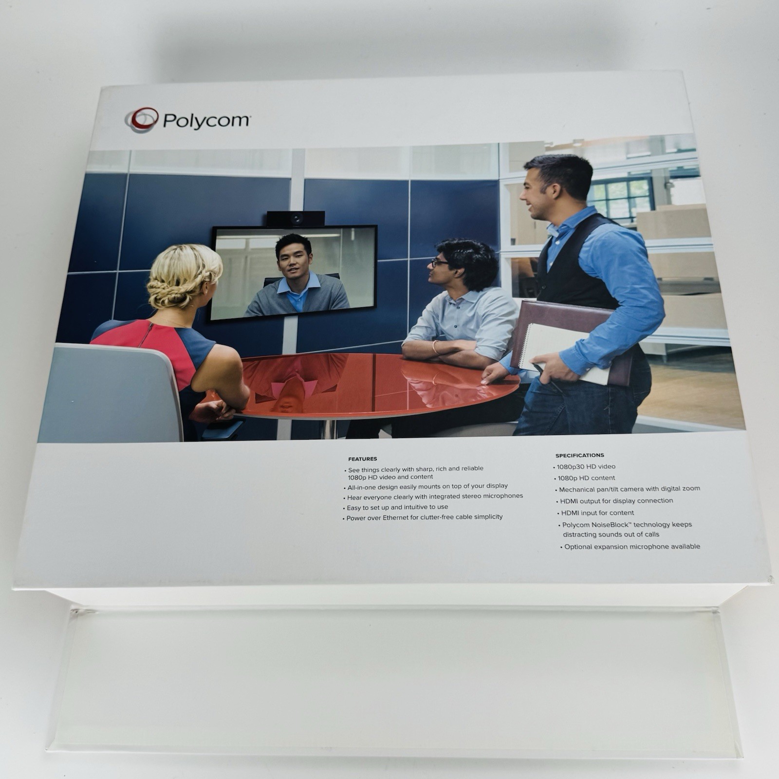 Polycom RealPresence Debut 1080p Video Conferencing System Open Box Complete