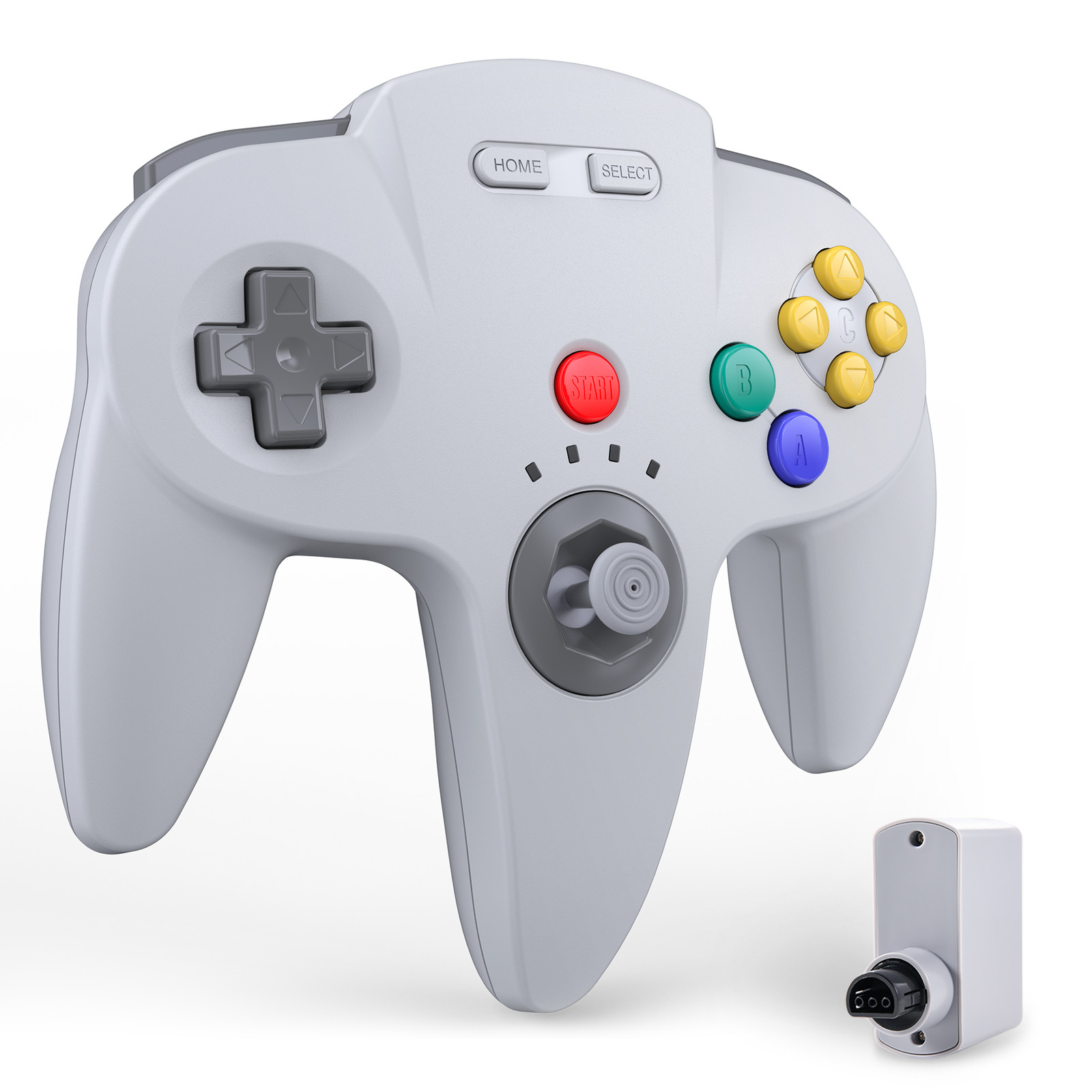 Wireless N64 Controller with Rumble Pak for Nintendo 64 N64 Video Game Console