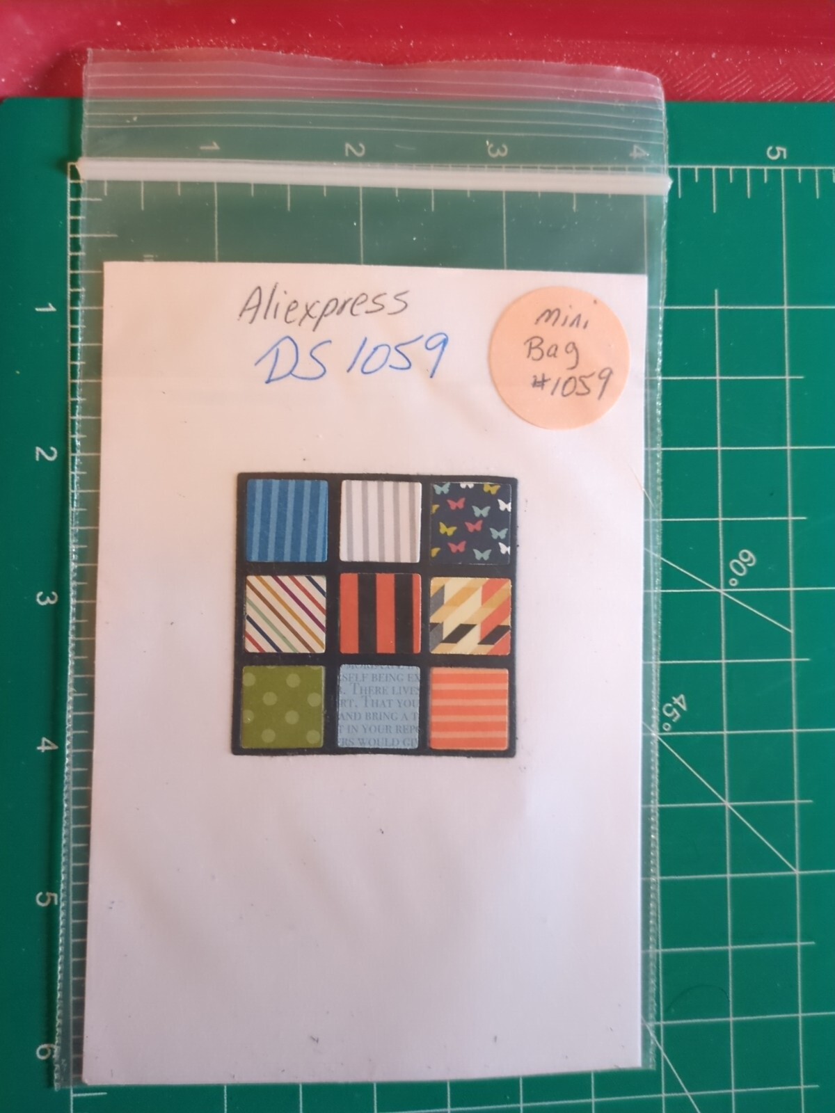Used Universal Thin Metal DieCut Tool For Sizzix & Spellbinder 1059 Quilt Square