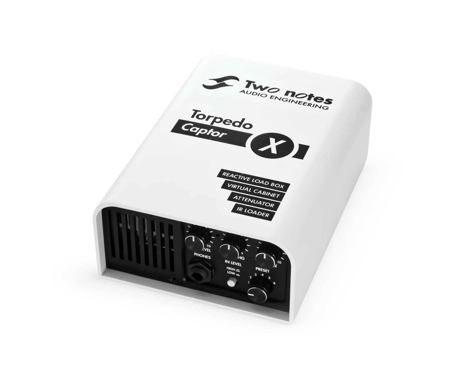 Two Notes Torpedo Captor X (16) Reactive Loadbox DI and Attenuator-16-ohm