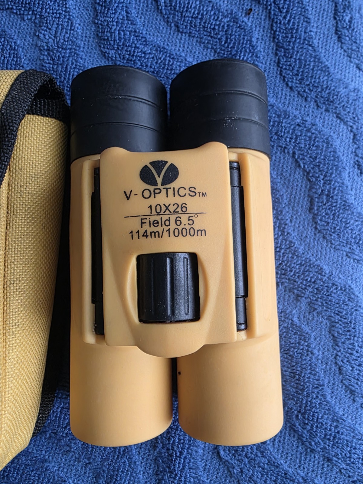 V-OPTICS 10x26 BINOCULARS WITH CASE - GREAT CONDITION