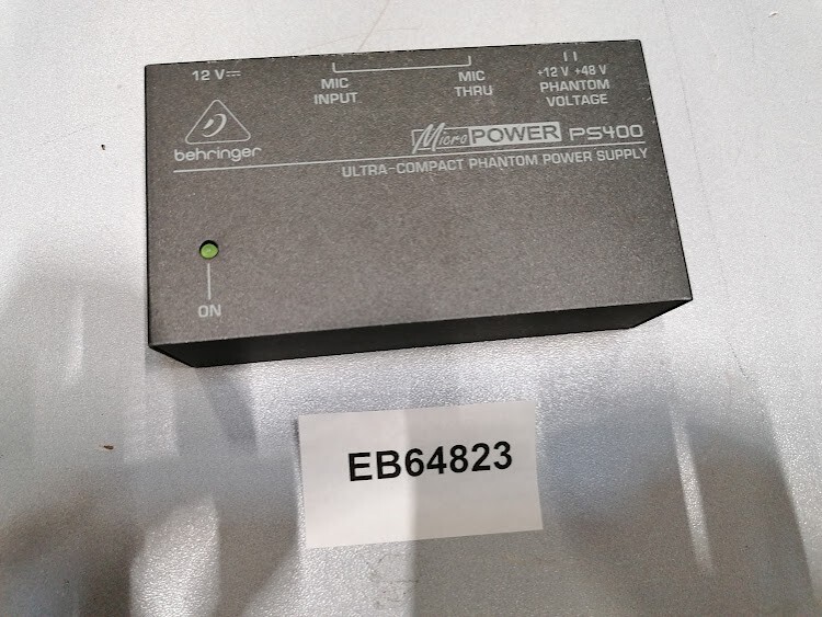 Behringer PS400 Phantom Power Supply – Used, Working, No Cables