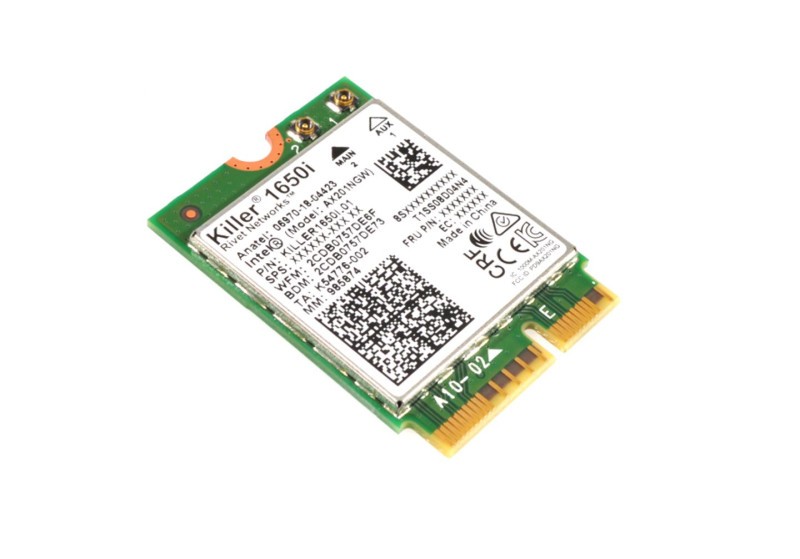 KILLER1650I.01 - Wlan INT AX201NGW + BT5 m.2 2280 Nvpro For GE66 Raider (10SF...