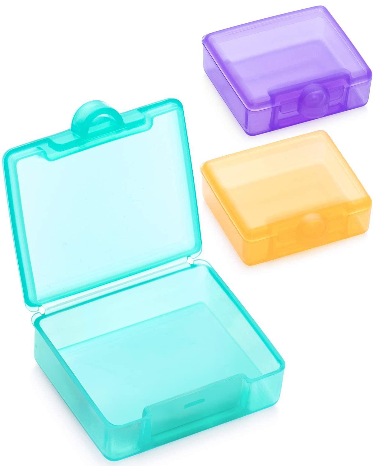 Sukuos Small Pill Box 3 pcs, Cute Travel Pill Case Daily Pill Organizer Porta...