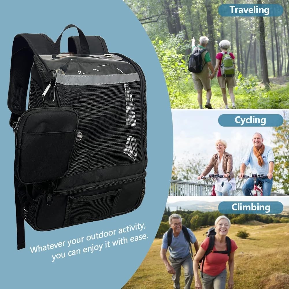 Oxygen Concentrators Backpack - POC Carrying Bag Compatible with Inogen One G...