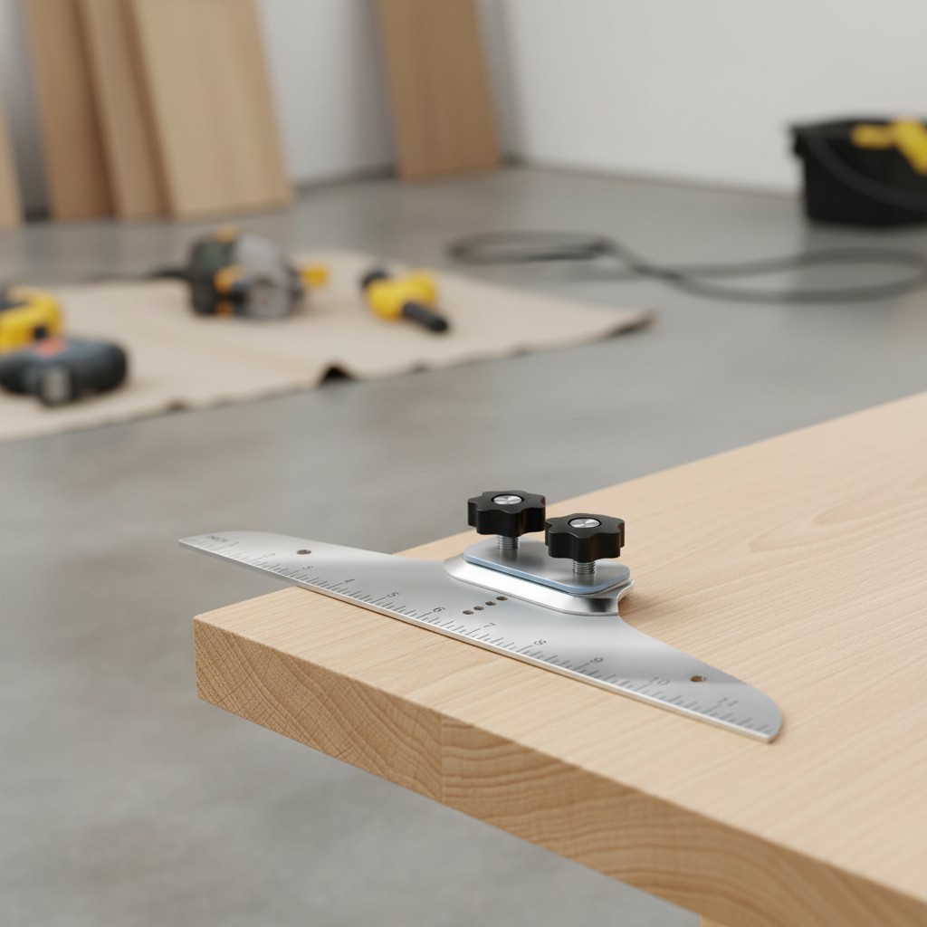Durable Stair Measuring Tool Kit: Reusable Tread Jig with Tape Measure Included
