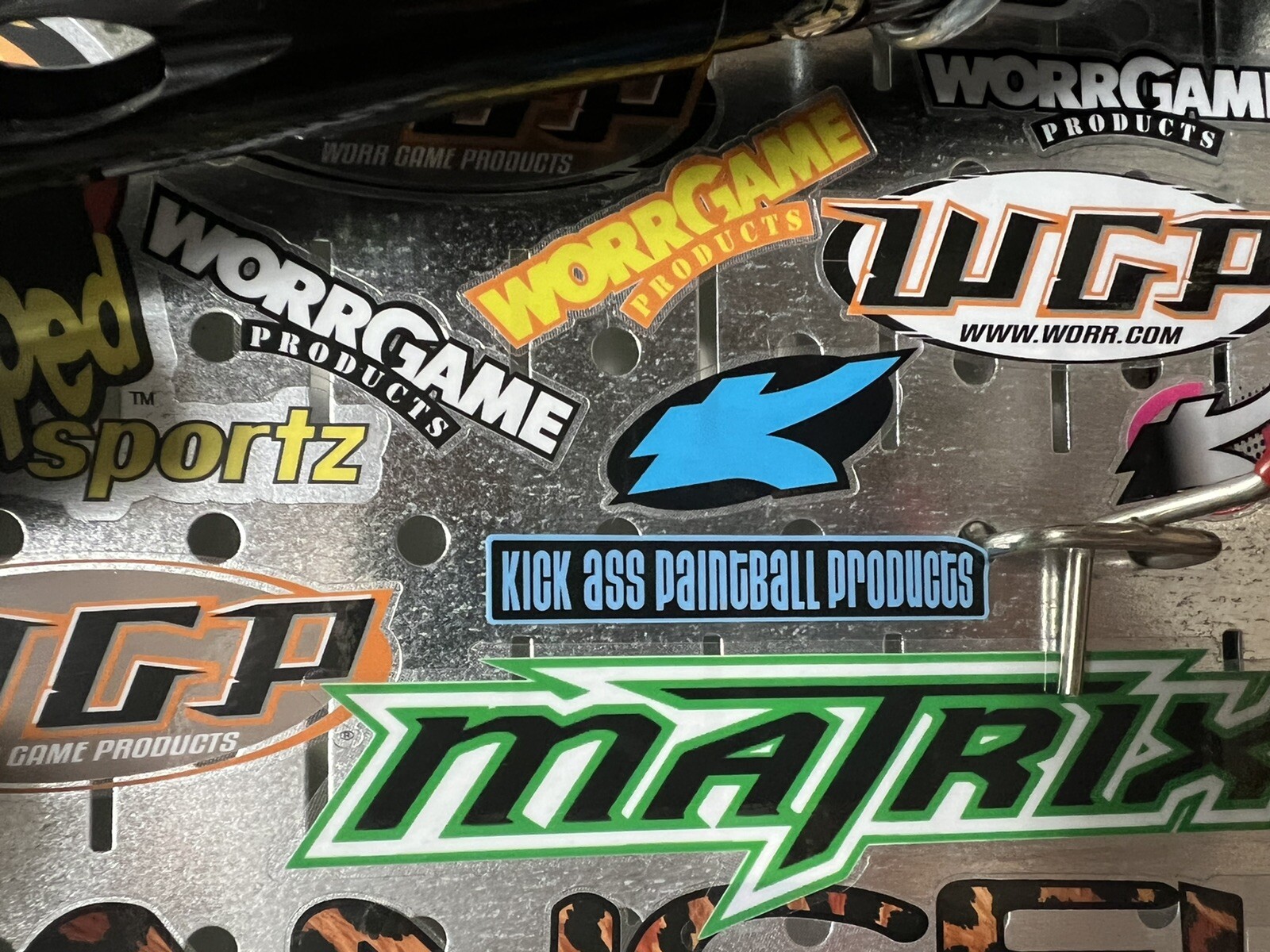 KAPP Cocker Matrix DM3 Paintball Sticker Sheet, New Oldstock