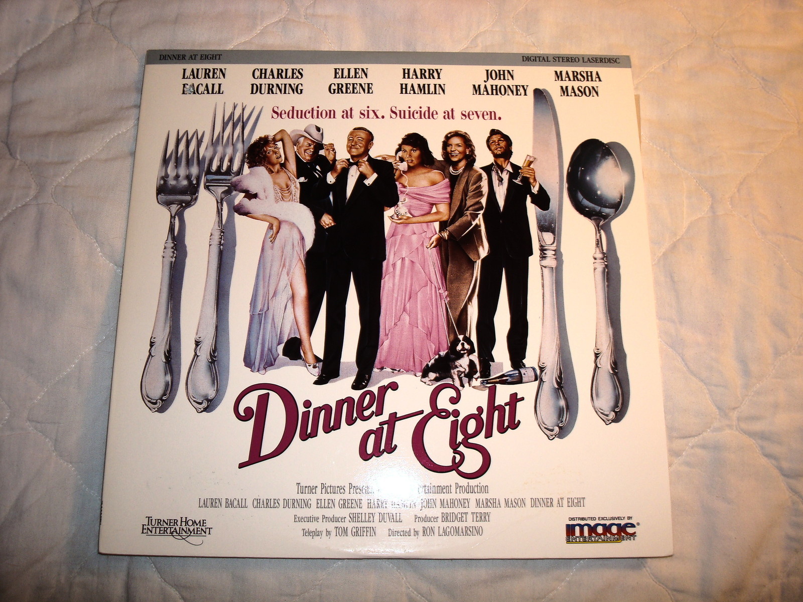 DINNER AT EIGHT-LAUREN BACALL/CHARELS DURING/ELLEN GREENE/HAMLIN/MAHONEY LD