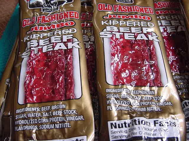 10 - Old Trapper Old Fashioned Jumbo Steak Kippered Beef Jerky~ 10pcs 2 oz. Each