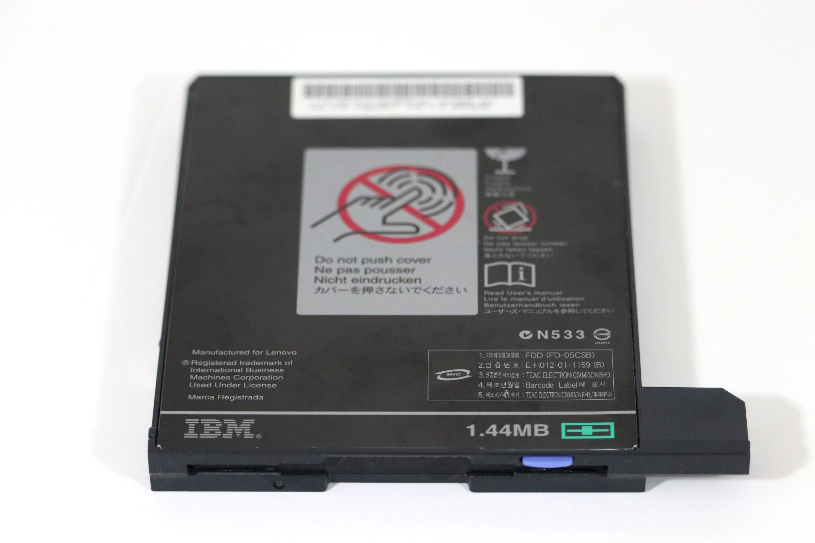 IBM 13N6767 08k9606 Lenovo Internal 3.5" 1.44MB Floppy Drive ⭐ Free Shipping