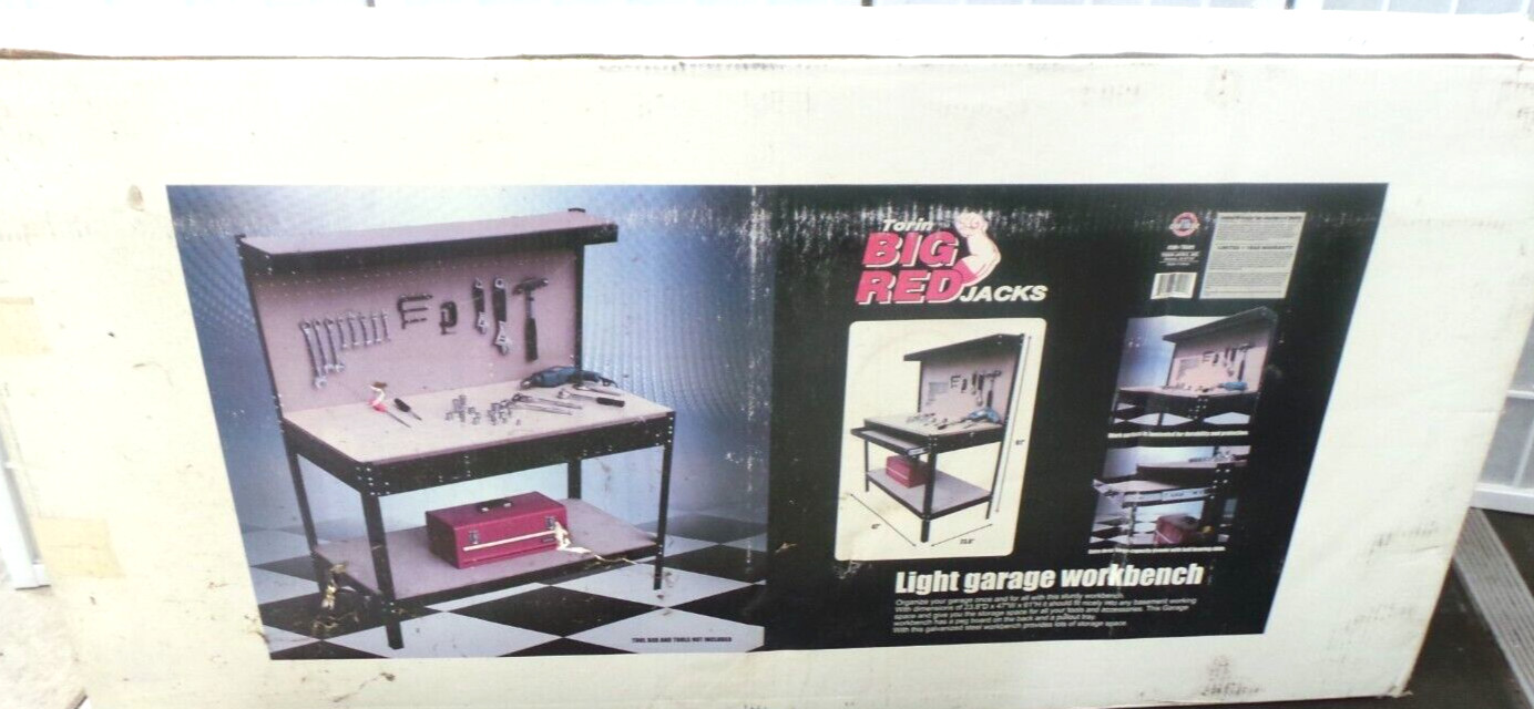 TORIN BIG RED JACKS LIGHT GARAGE WORKBENCH T35411    (G124121-12 (AO) CTR-A9 )