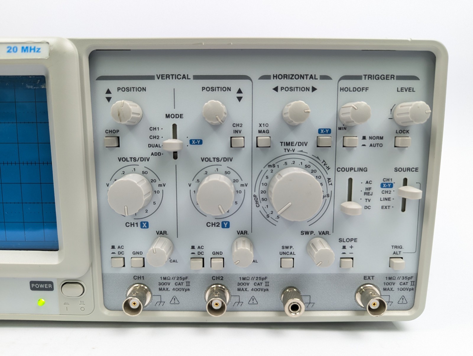 Energy Concepts 30920E 20MHz Oscilloscope (A/1)