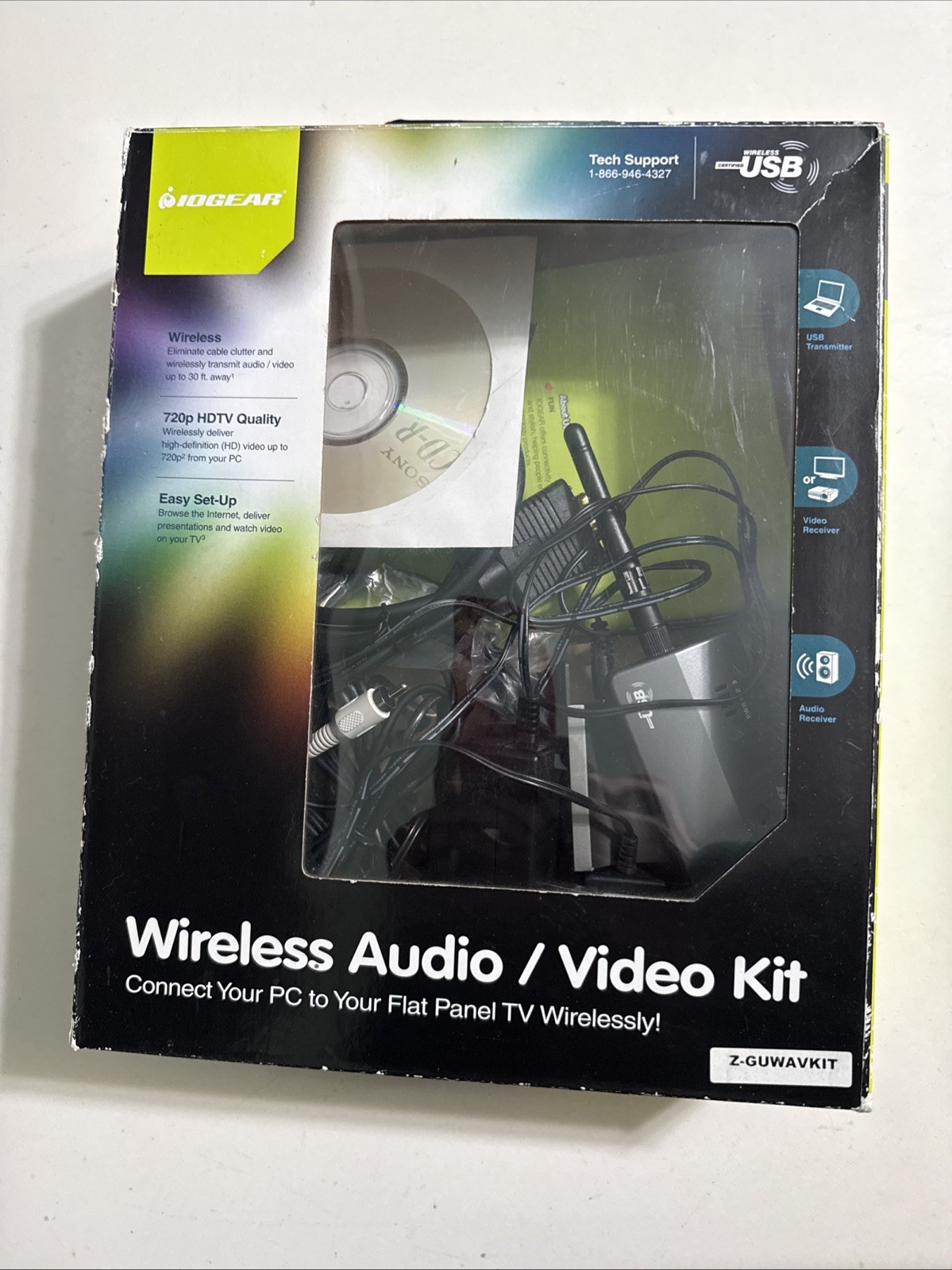 Iogear Wireless Audio/Video Kit for PC/TV