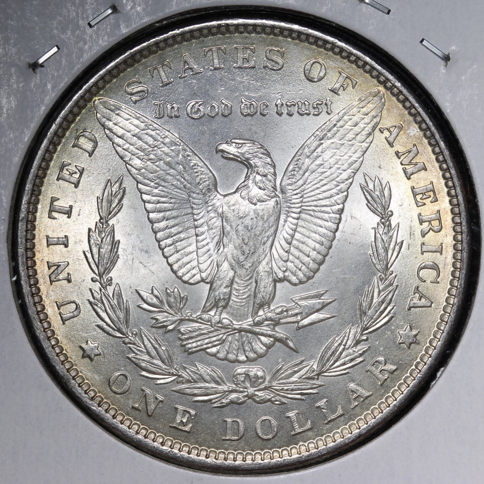 1896 Morgan Silver Dollar BU *UNCIRCULATED* MS TONED E314 VJEH