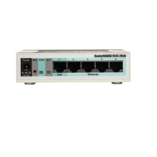 MikroTik RB951Ui-2HnD 5-Port Wireless Access Point 1000mW