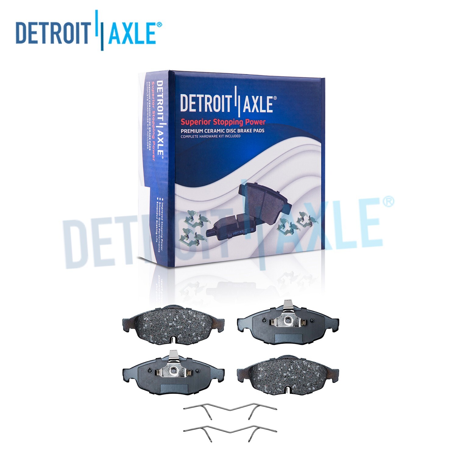 Front Ceramic Brake Pads for 2002 2003 2004 2005 2006 Sebring Stratus