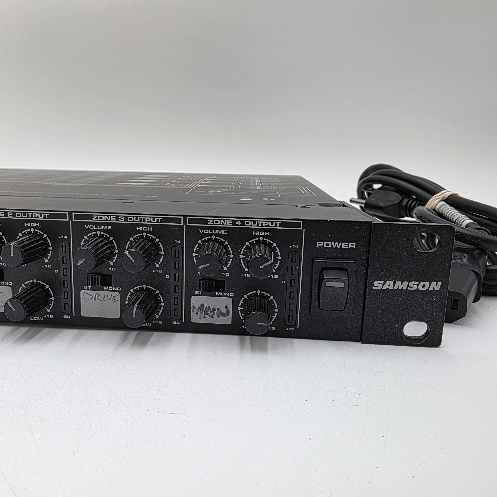 Samson Stereo Mixer 4 input/4 S Zone
