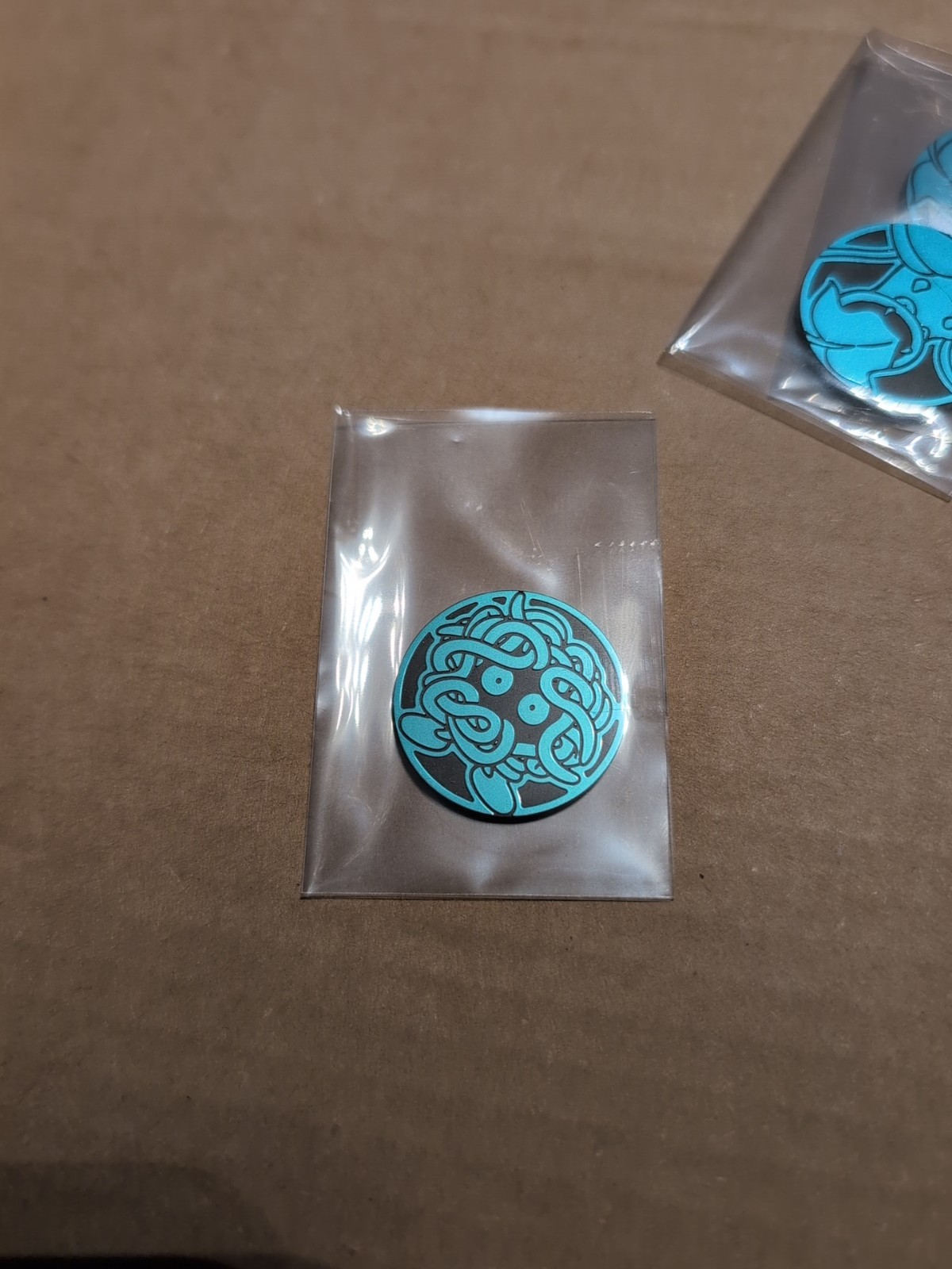Pokemon Light Blue Tangela Mini Coin From 151 Chinese