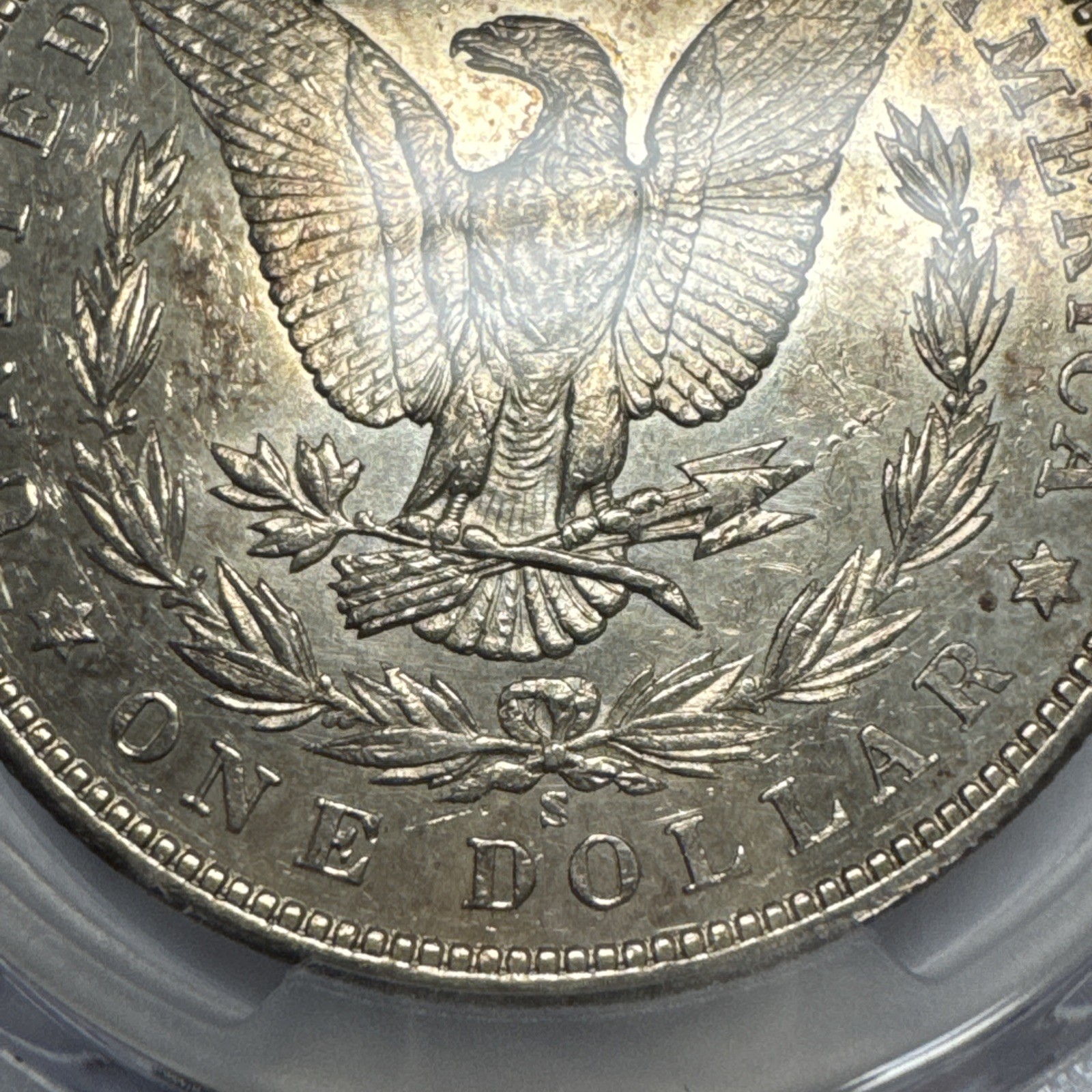 1900-S $1 Morgan Silver Dollar PCGS AU58