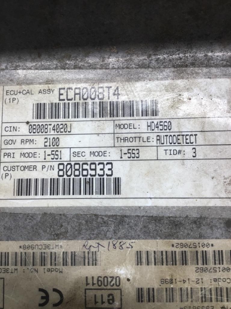 Replaces 8086933 1999 ALLISON HD4560 TRANSMISSION CONTROL MODULE (TCM) ,  OH